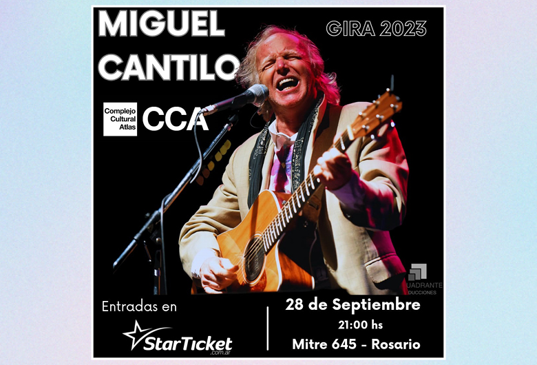 Concierto de Miguel Cantilo