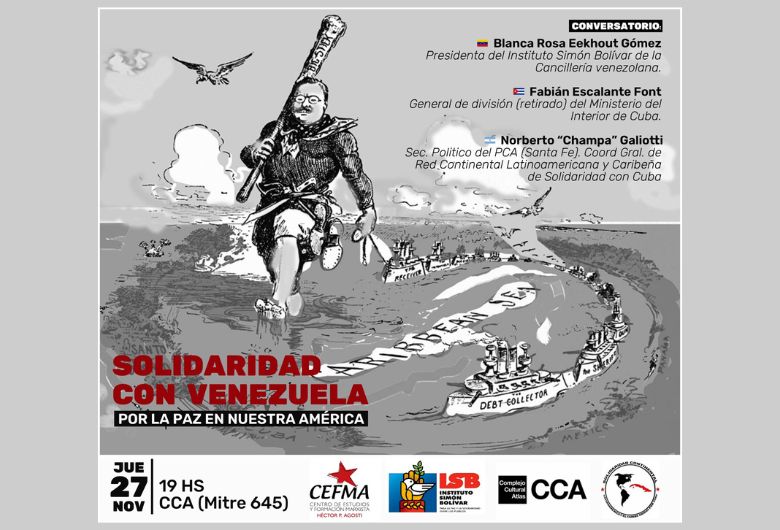 Conversatorio: «Solidaridad con Venezuela por la paz en Nuestra América»