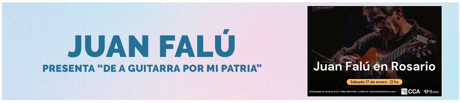 Concierto de Juan Falú