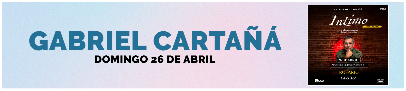 Gabriel Cartañá – Intimo