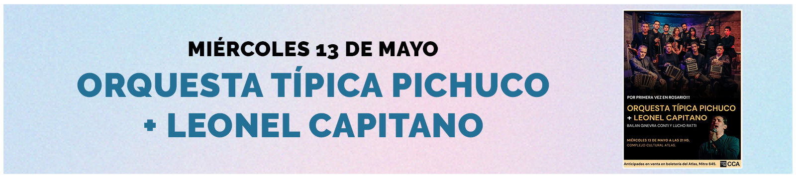 Orquesta Típica Pichuco + Leonel Capitano