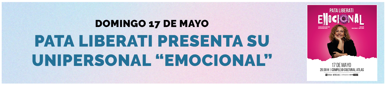 Pata Liberati presenta «Emocional»