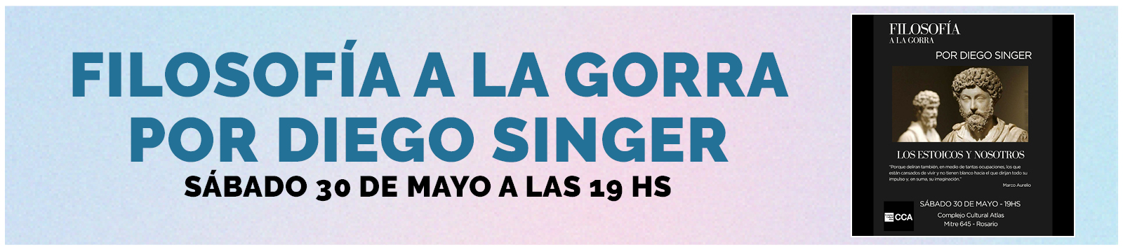 Filosofía a la gorra por Diego Singer