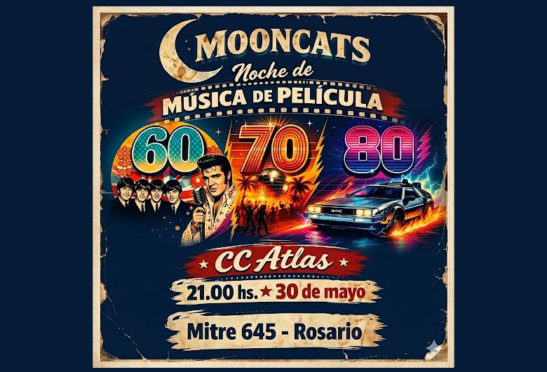 Mooncats presenta «Una noche de Música de Película»