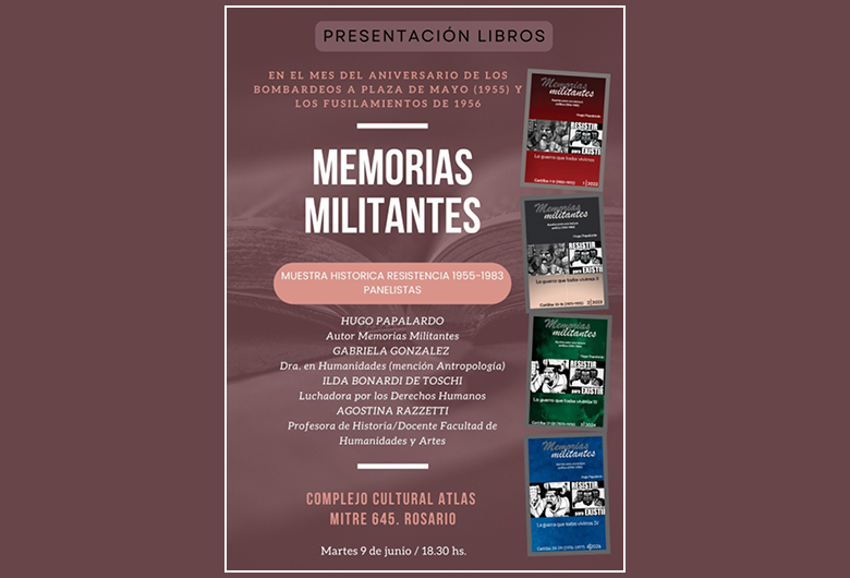 Presentación de los libros «Memorias Militantes»