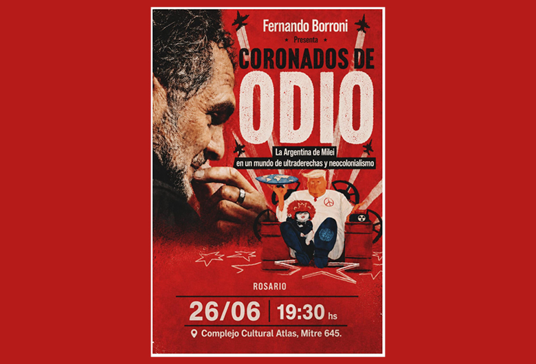 Presentación del libro «Coronados de odio» de Fernando Borroni