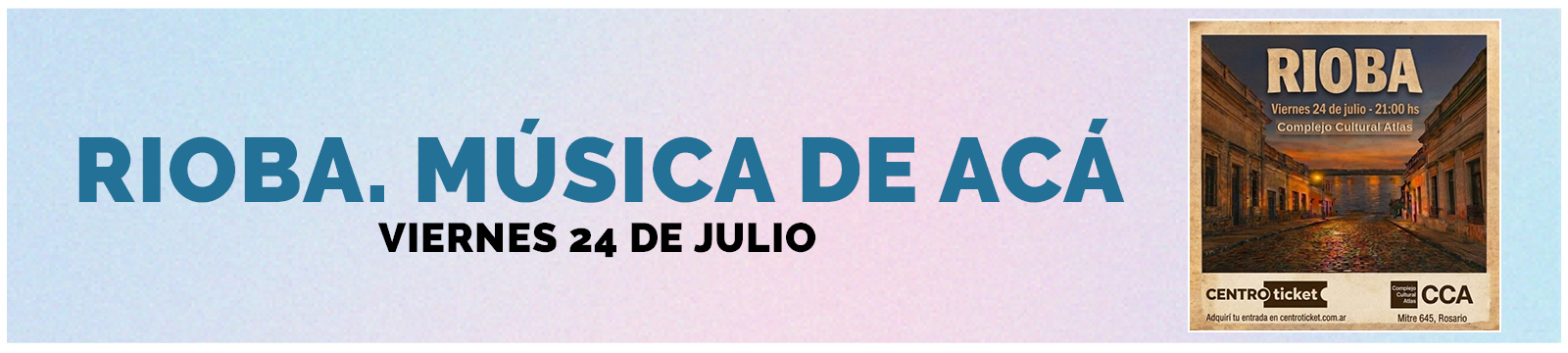 Rioba. Música de acá