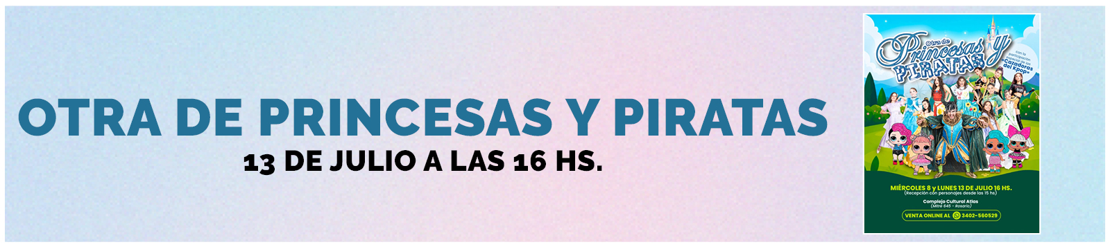 Otra de Princesas y Piratas