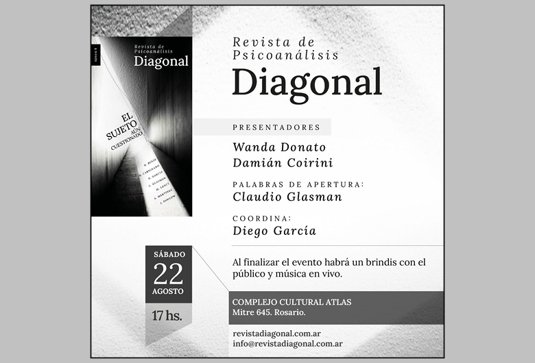 Presentación de la Revista de Psicoanálisis Diagonal