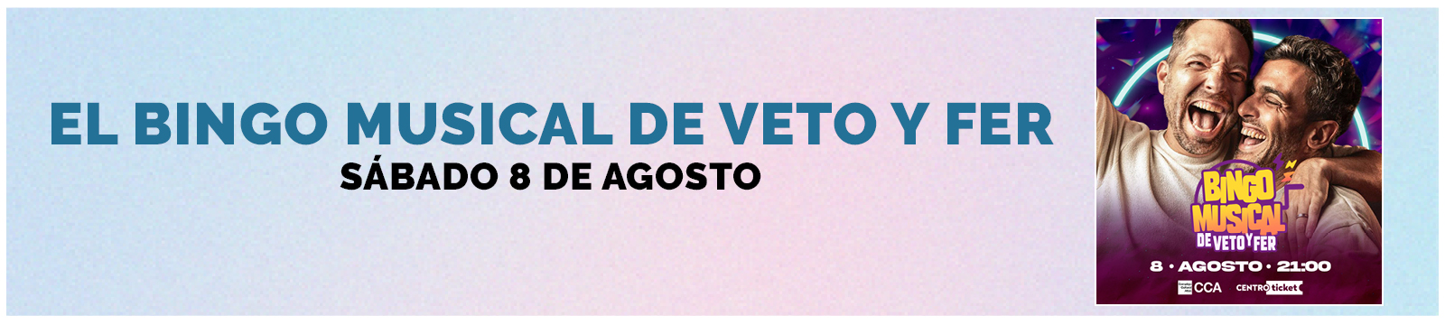 El bingo musical de Veto y Fer