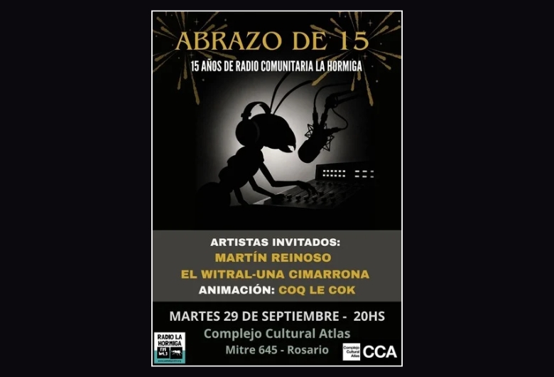 15 años de Radio Comunitaria La Hormiga