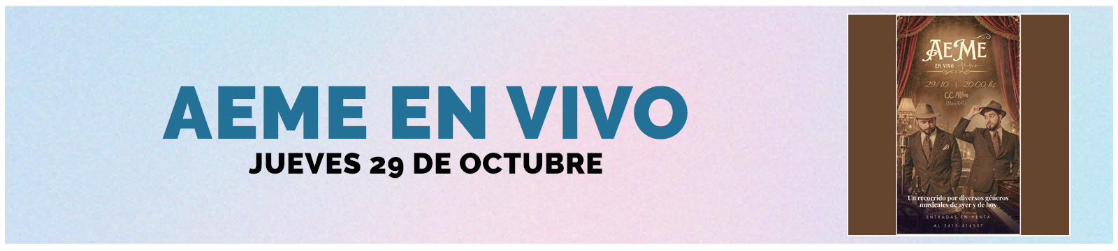 AeMe en vivo