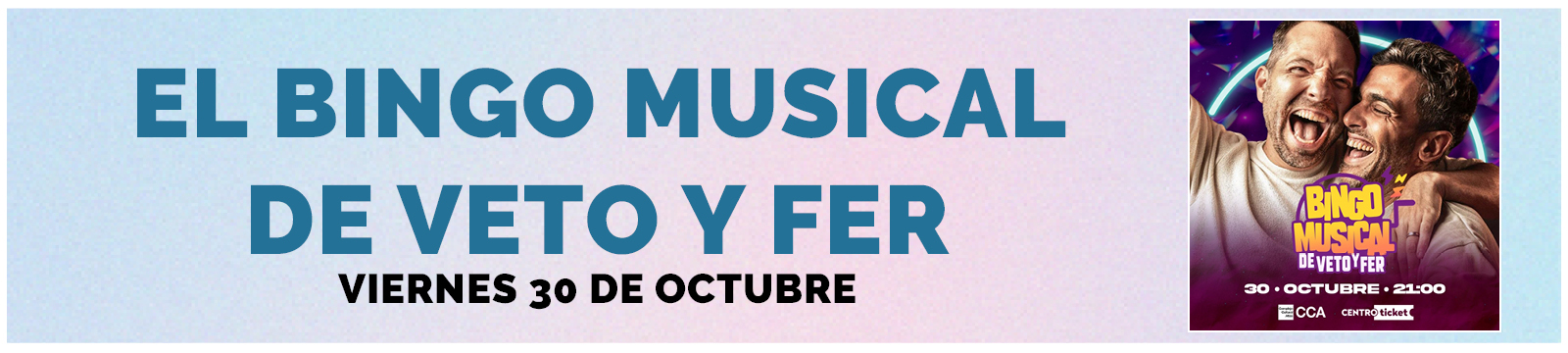 El bingo musical de Veto y Fer